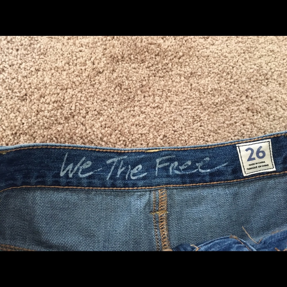 Free People Sidecar Denim Mini Skirt - Picture 5 of 7
